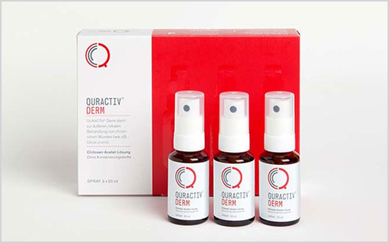 Quractiv Derm药品包装设计