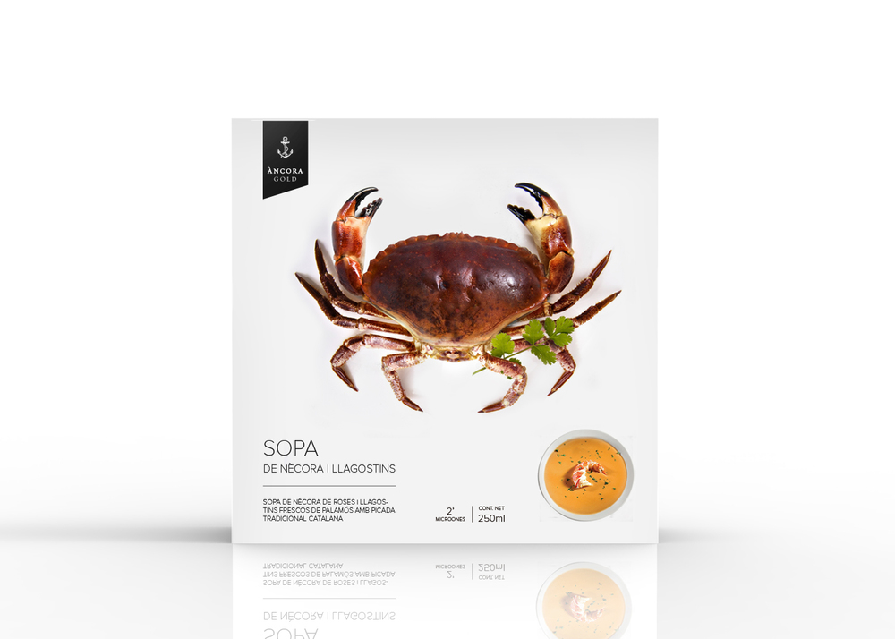 1.上海包装设计公司——Ancora Gold生鲜食品螃蟹包装设计1-上海亘一品牌策划营销策划公司