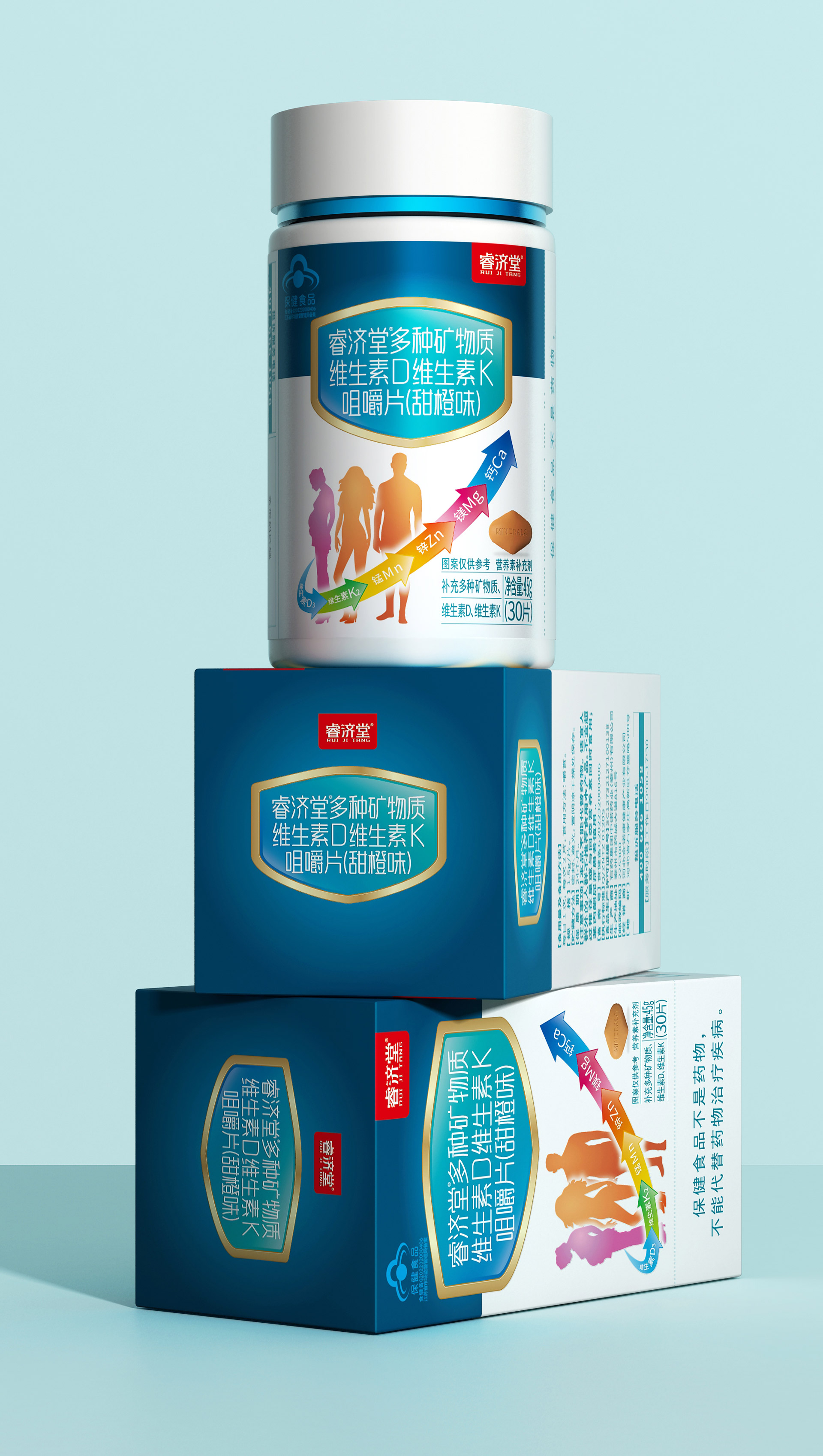 上海保健品包装设计公司，大健康产品包装设计公司